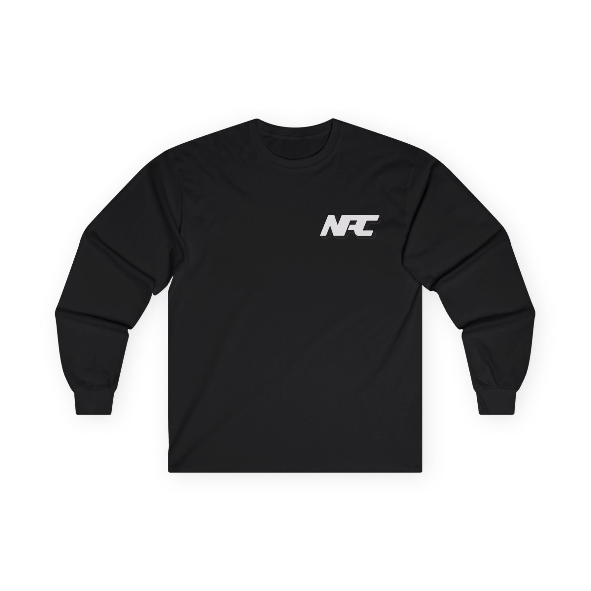 North Pure Collective logo Long Sleeve Tee | NPC chest logo, back print